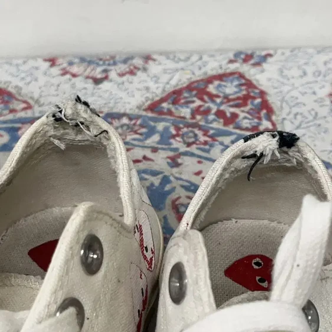 꼼데가르송 컨버스 척 70 멀티하트 로우 스니커즈 240 E01188 상품이미지6