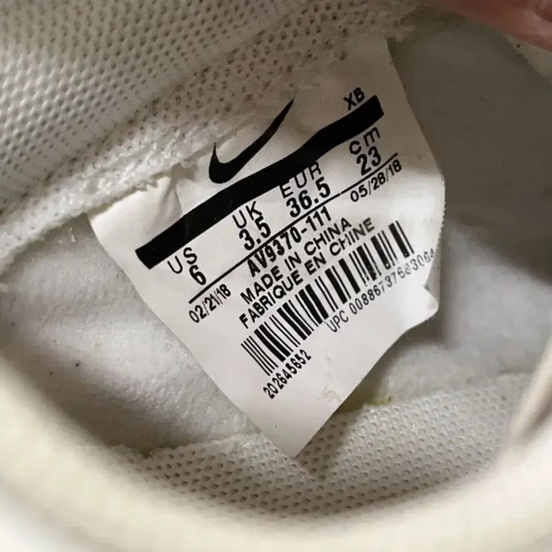 나이키 블레이저 로우 스니커즈 운동화 230 E01196 상품이미지5