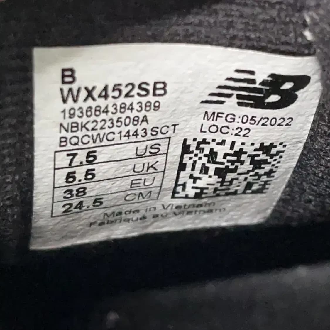 뉴발란스 452 스니커즈 운동화 245 E01197 상품이미지5