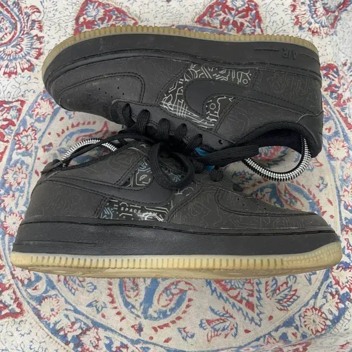 나이키 스페이스잼 에어포스 스니커즈 운동화 230 E01202 상품이미지3