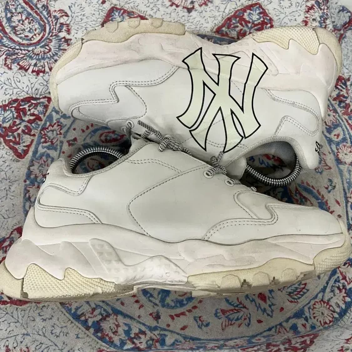MLB 빅볼청키 뉴욕양키스 스니커즈 운동화 235 E01212 상품이미지3