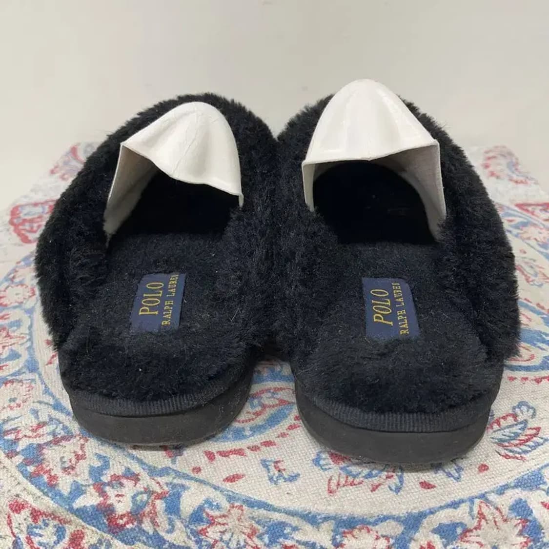 폴로 랄프로렌 스웨이드 베어 스커프 털슬리퍼 어그 230 E01213 상품이미지2