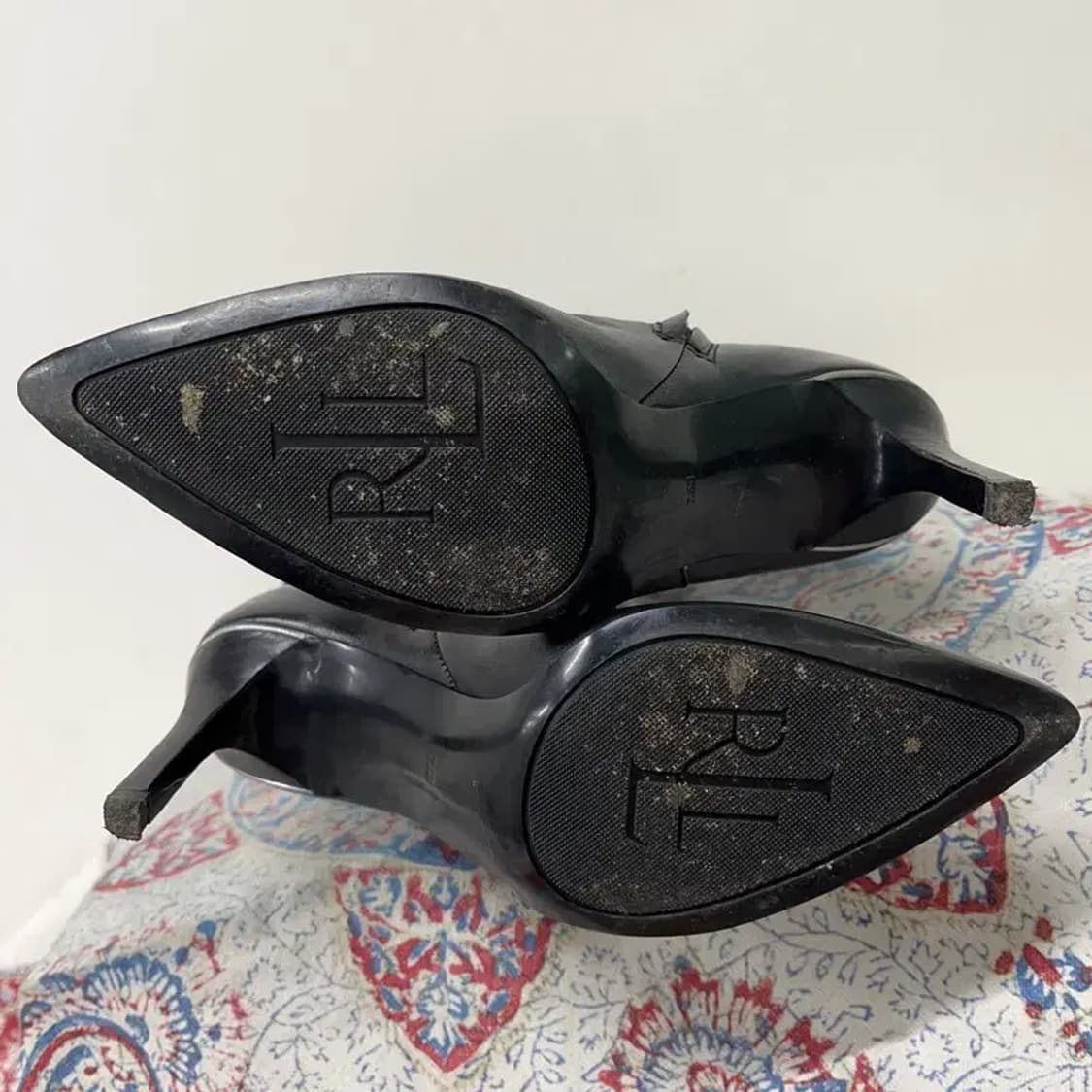 랄프로렌 발레리 가죽 니하이 롱부츠 7.5B E01214 상품이미지3