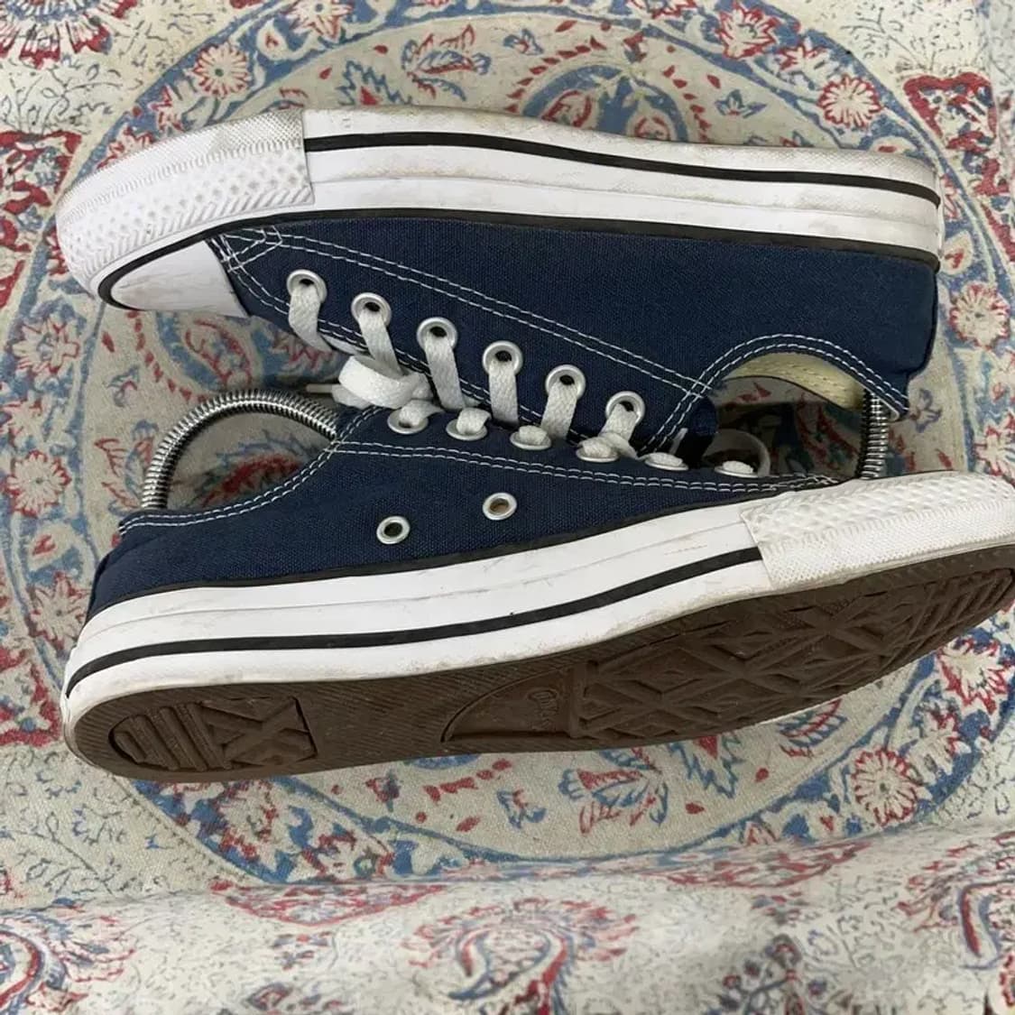 컨버스 척테일러 올스타 클래식 네이비 스니커즈 240 E01217 상품이미지3