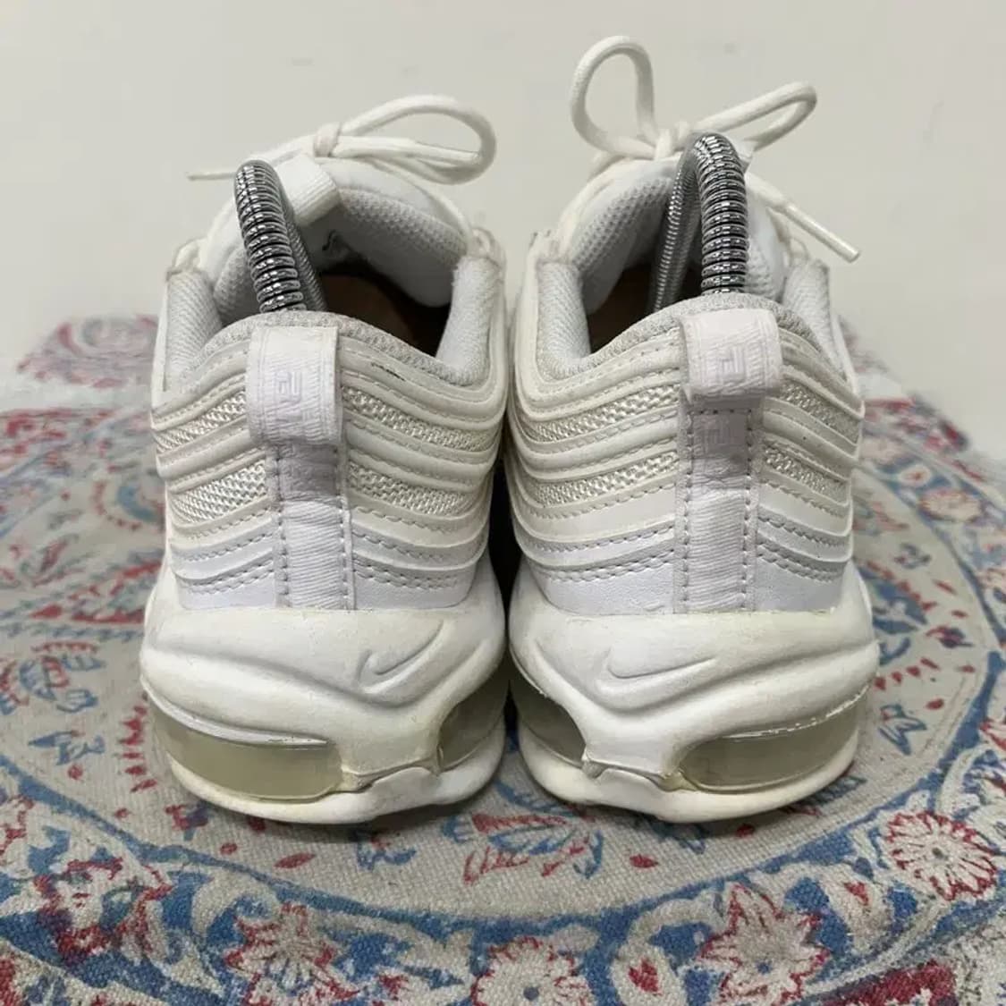 나이키 에어맥스 97 트리플 화이트 운동화 250 E01224 상품이미지2