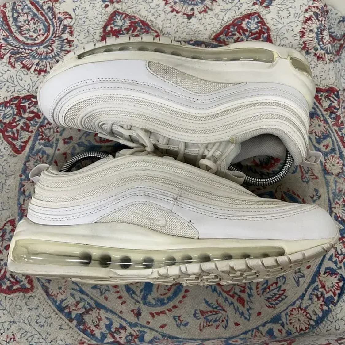 나이키 에어맥스 97 트리플 화이트 운동화 250 E01224 상품이미지3