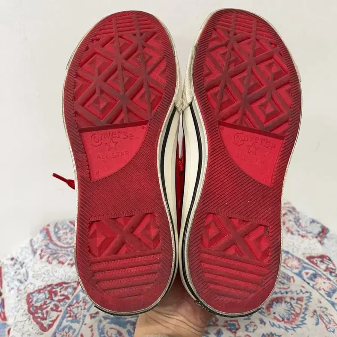 컨버스 척테일러 70 페이턴트 스니커즈 운동화 230 E01225 상품이미지4