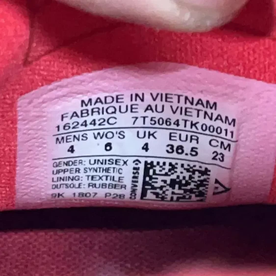 컨버스 척테일러 70 페이턴트 스니커즈 운동화 230 E01225 상품이미지5