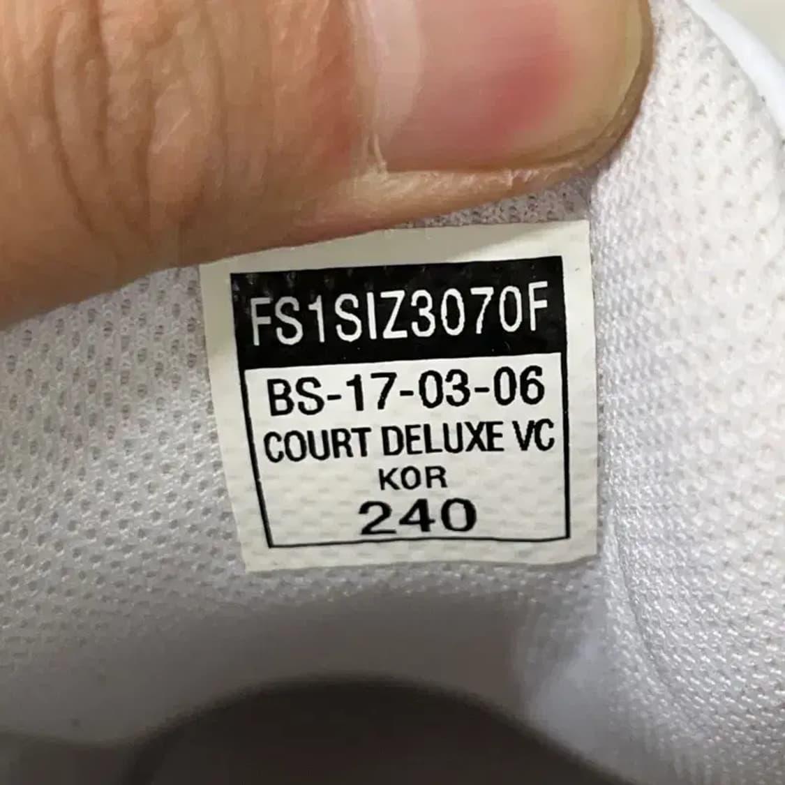 필라 휠라 벨크로 스니커즈 운동화 240 E01230 상품이미지5