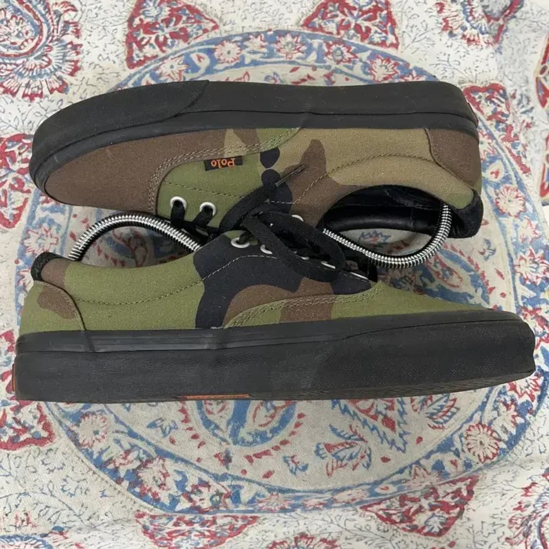 폴로 랄프로렌 밀리터리 카모 스니커즈 운동화 UK6.5 E01231 상품이미지3