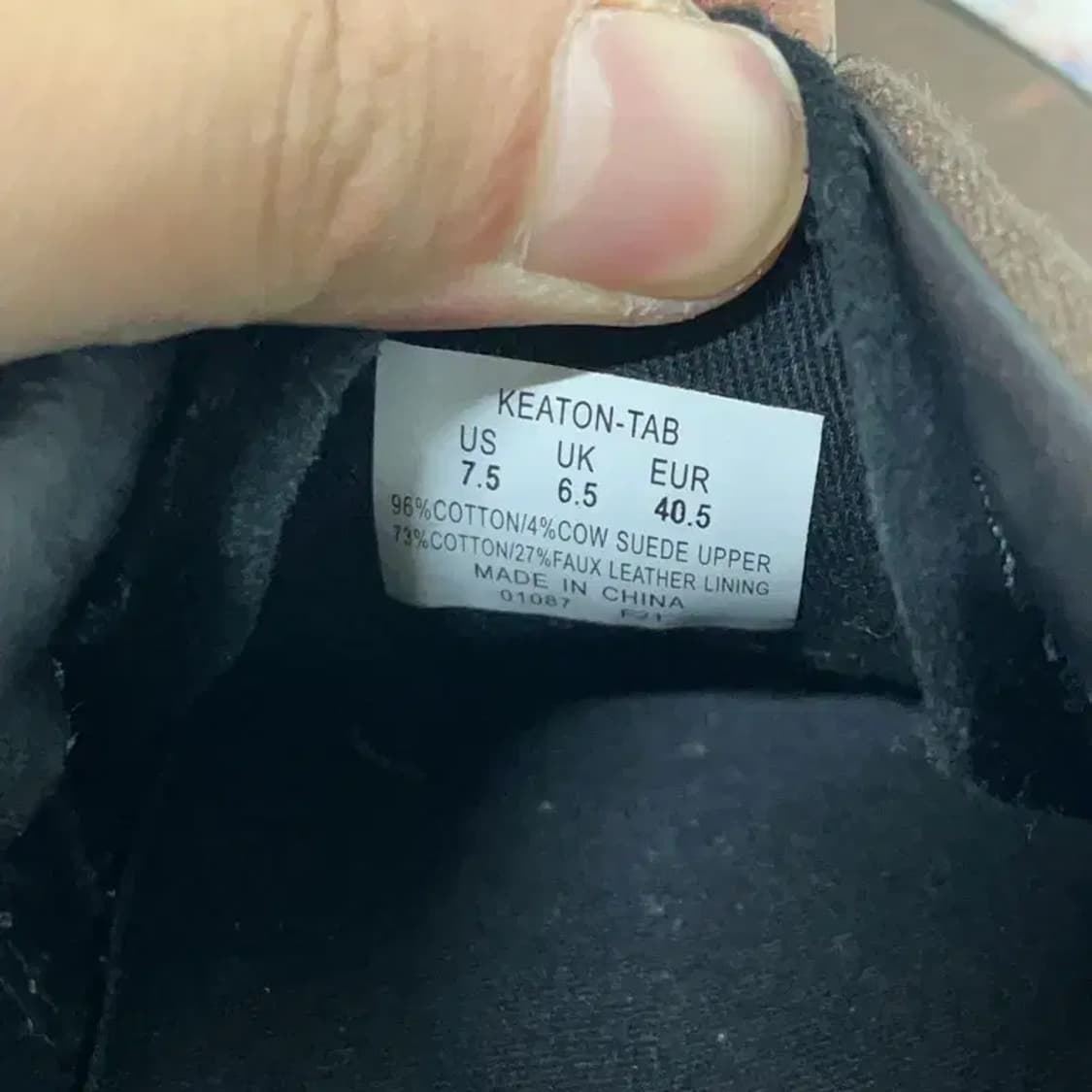 폴로 랄프로렌 밀리터리 카모 스니커즈 운동화 UK6.5 E01231 상품이미지6