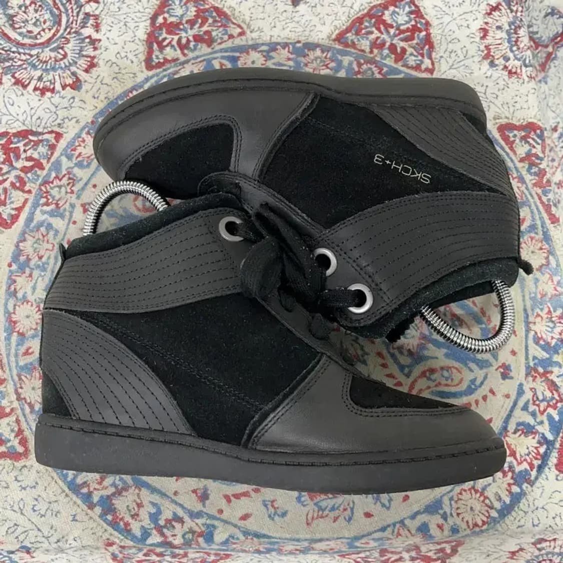 스케쳐스 웨지 여성 스니커즈 운동화 230 E01232 상품이미지3