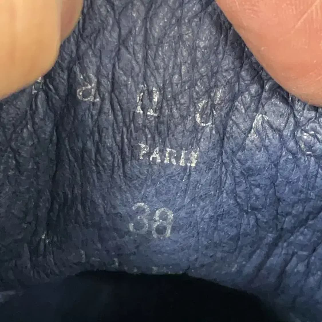 산드로 가죽 벨크로 스니커즈 운동화 38 E01236 상품이미지6