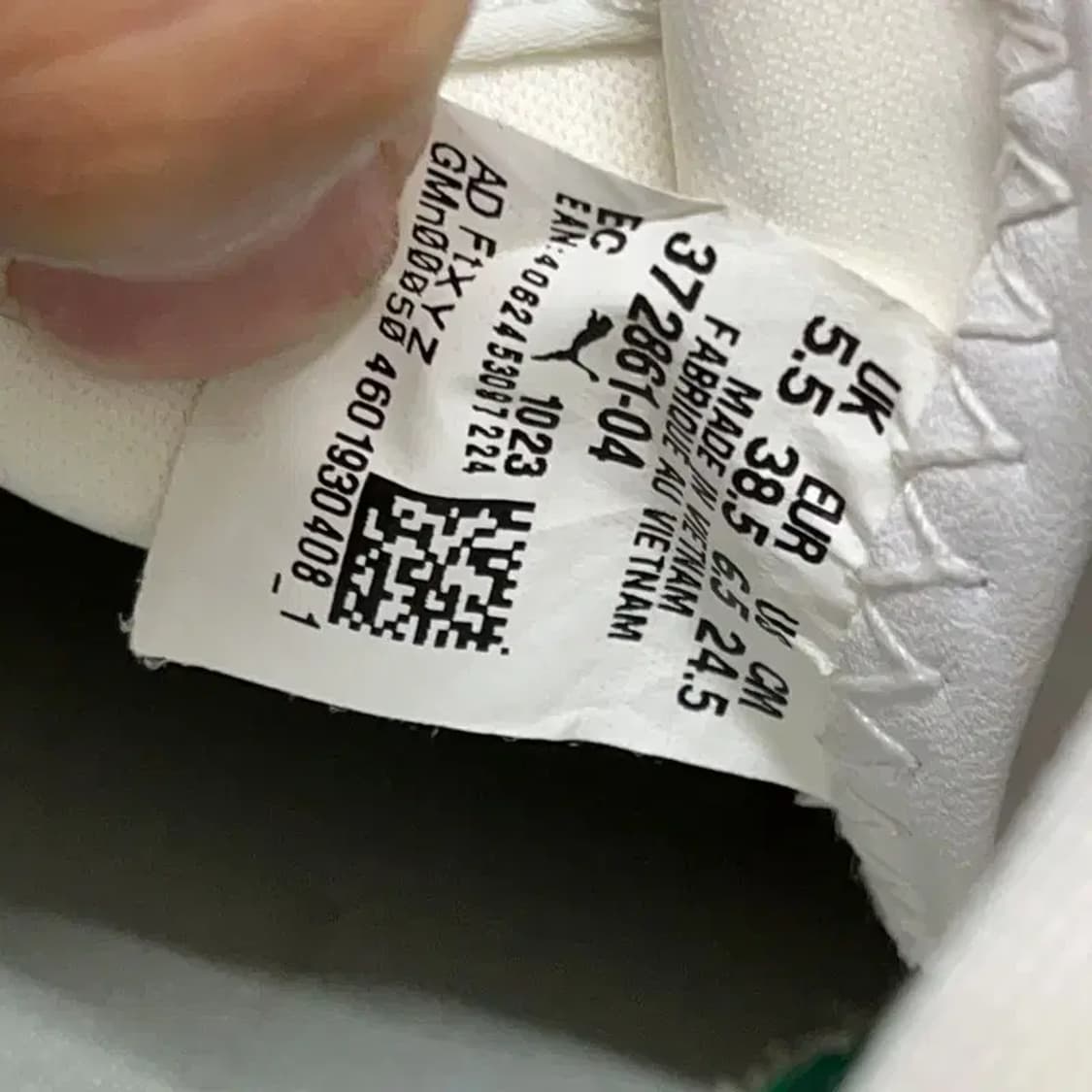 푸마 투리노 화이트 스니커즈 신발 245 E01242 상품이미지5