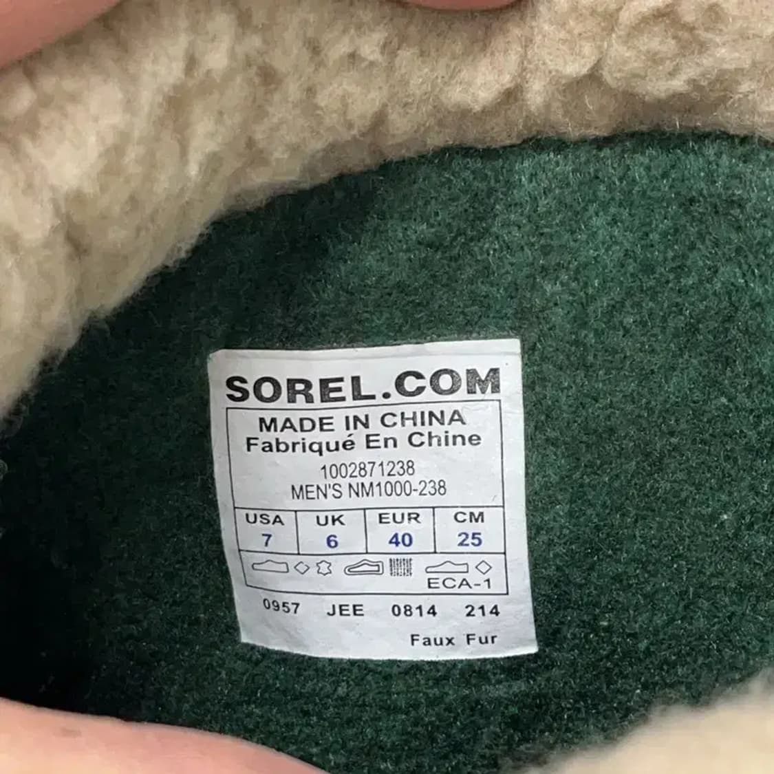 소렐 SOREL 카리부 방한 부츠 털신발 방수신발 250 E01261 상품이미지5