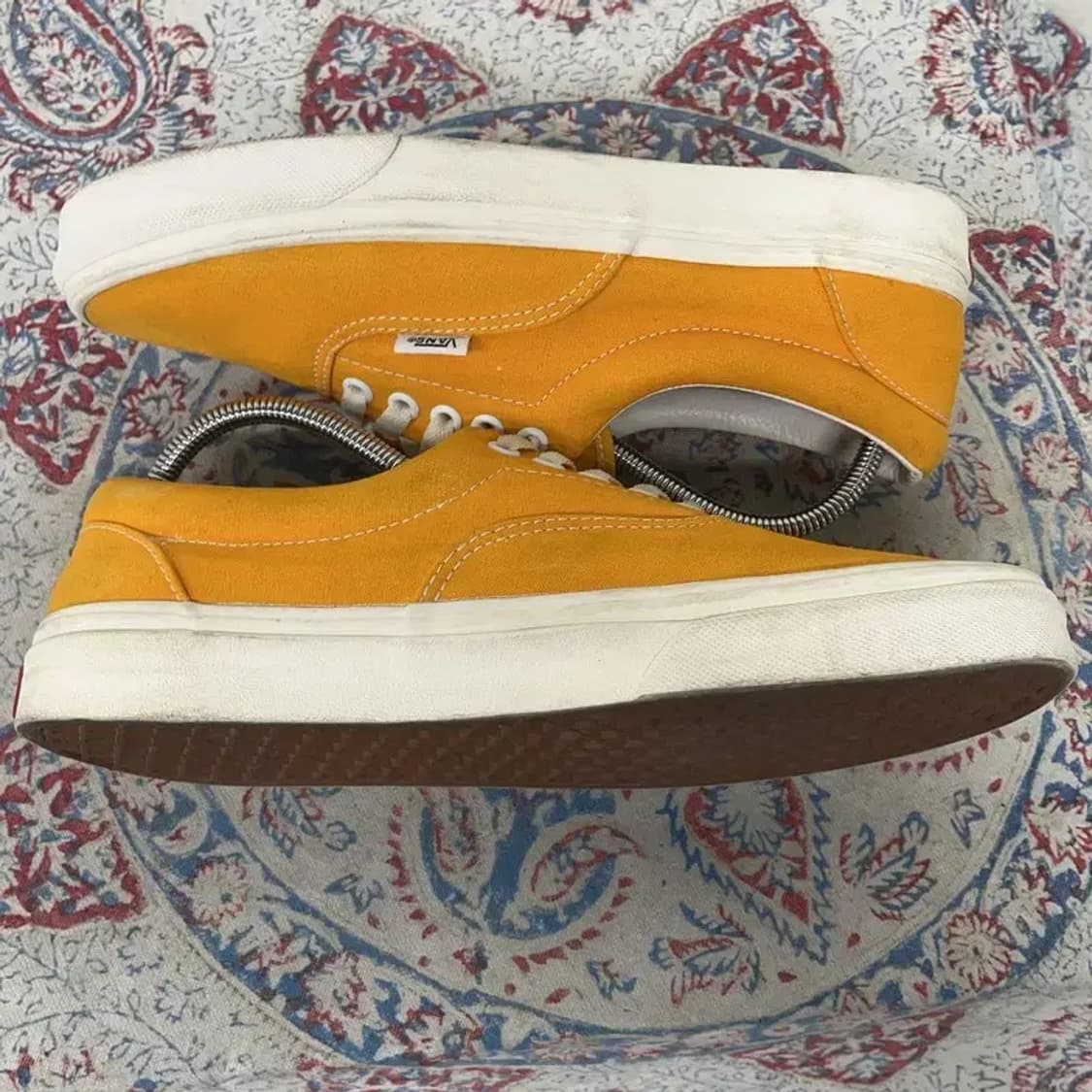 반스 어센틱 옐로우 스니커즈 신발 270 E01248 상품이미지3