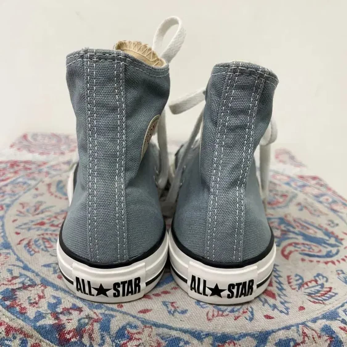 컨버스 척테일러 올스타 하이 스니커즈 블루 230 E01268 상품이미지2