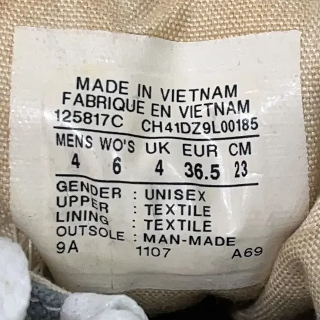 컨버스 척테일러 올스타 하이 스니커즈 블루 230 E01268 상품이미지5