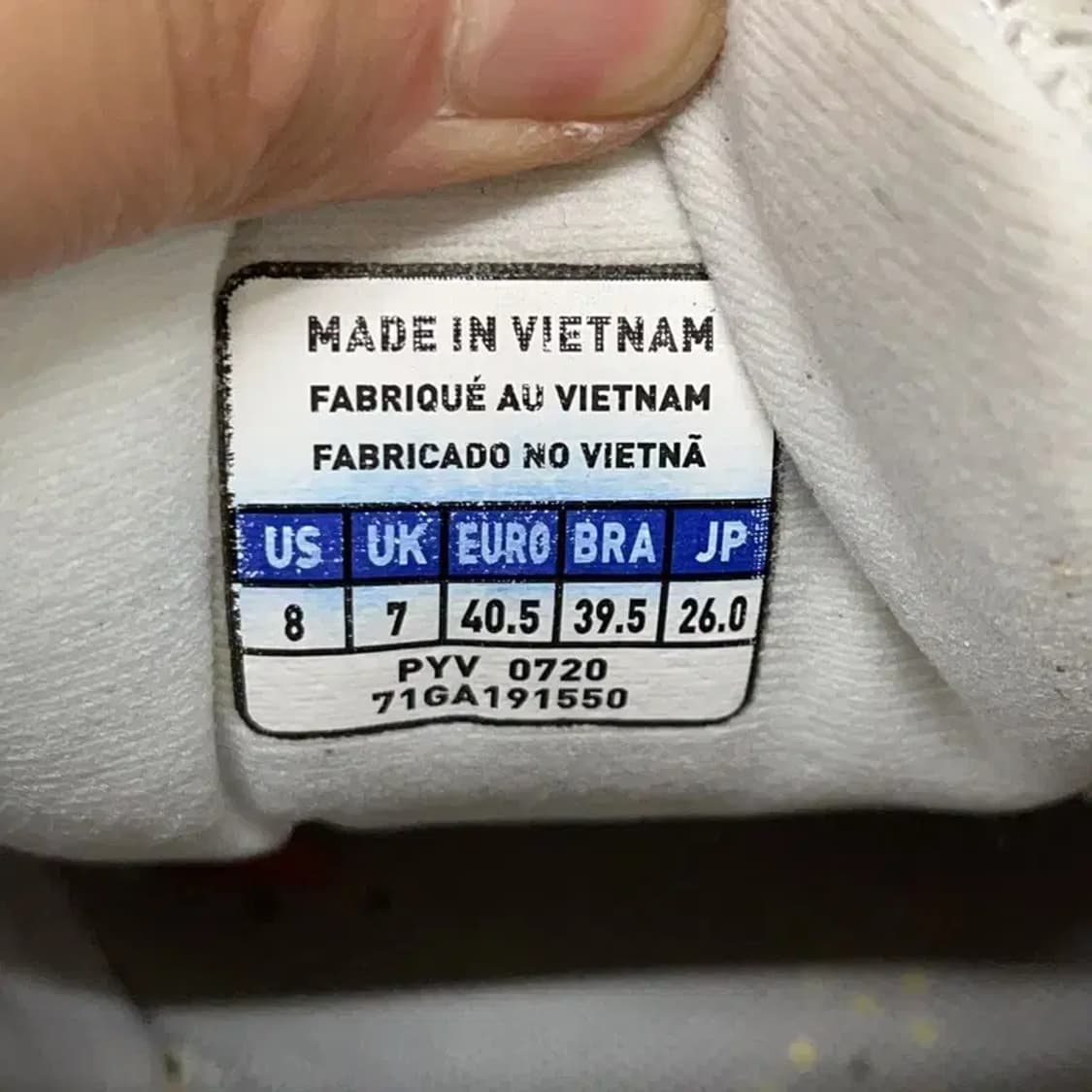 미즈노 웨이브 클로 배드민턴화 운동화 260 E01273 상품이미지5