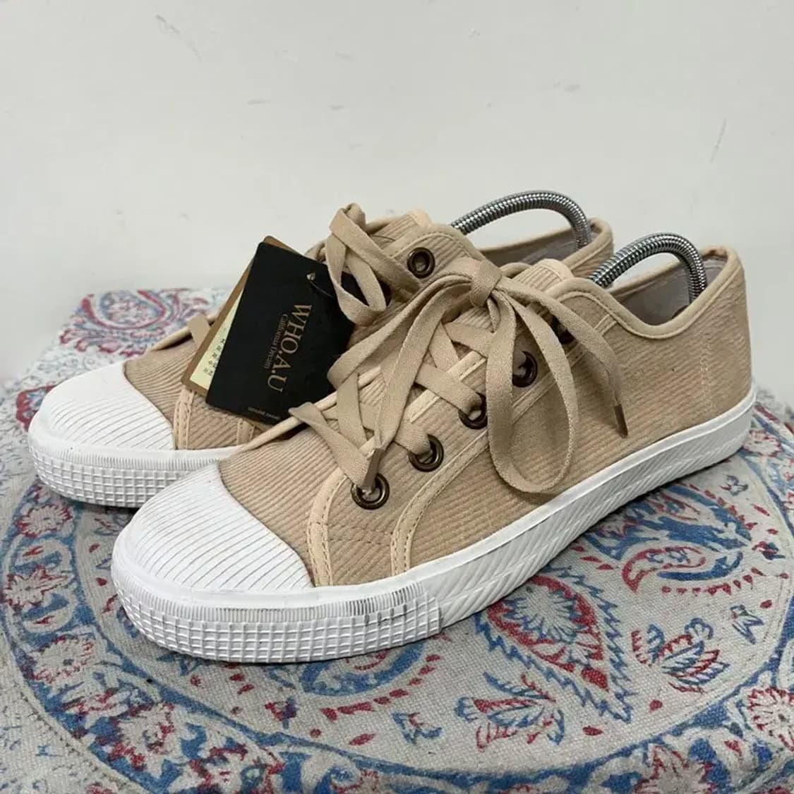 후아유 코듀로이 스니커즈 운동화 270 E01276 상품이미지1