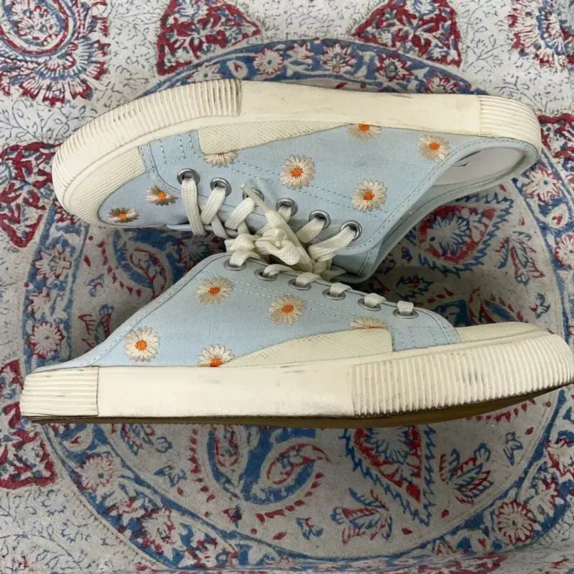 자라 ZARA 플라워 뮬 스니커즈 245 E01285 상품이미지3