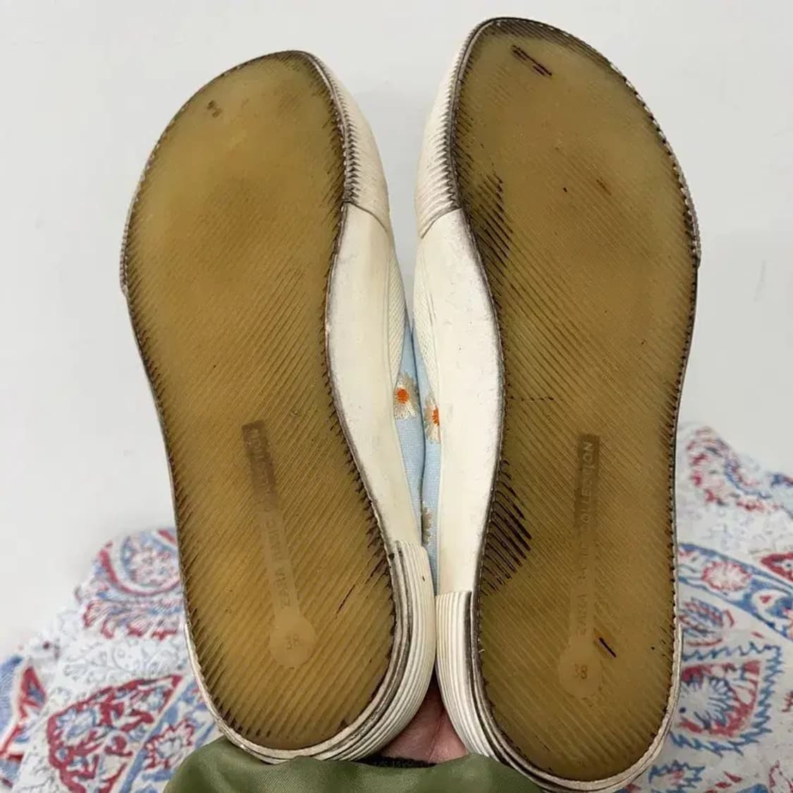 자라 ZARA 플라워 뮬 스니커즈 245 E01285 상품이미지4