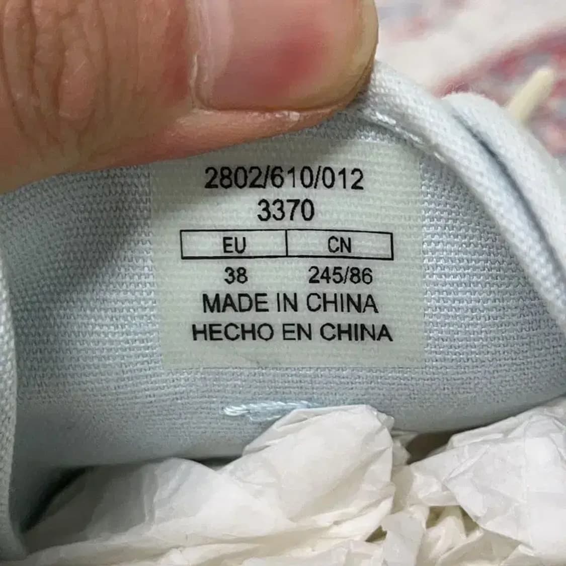 자라 ZARA 플라워 뮬 스니커즈 245 E01285 상품이미지5