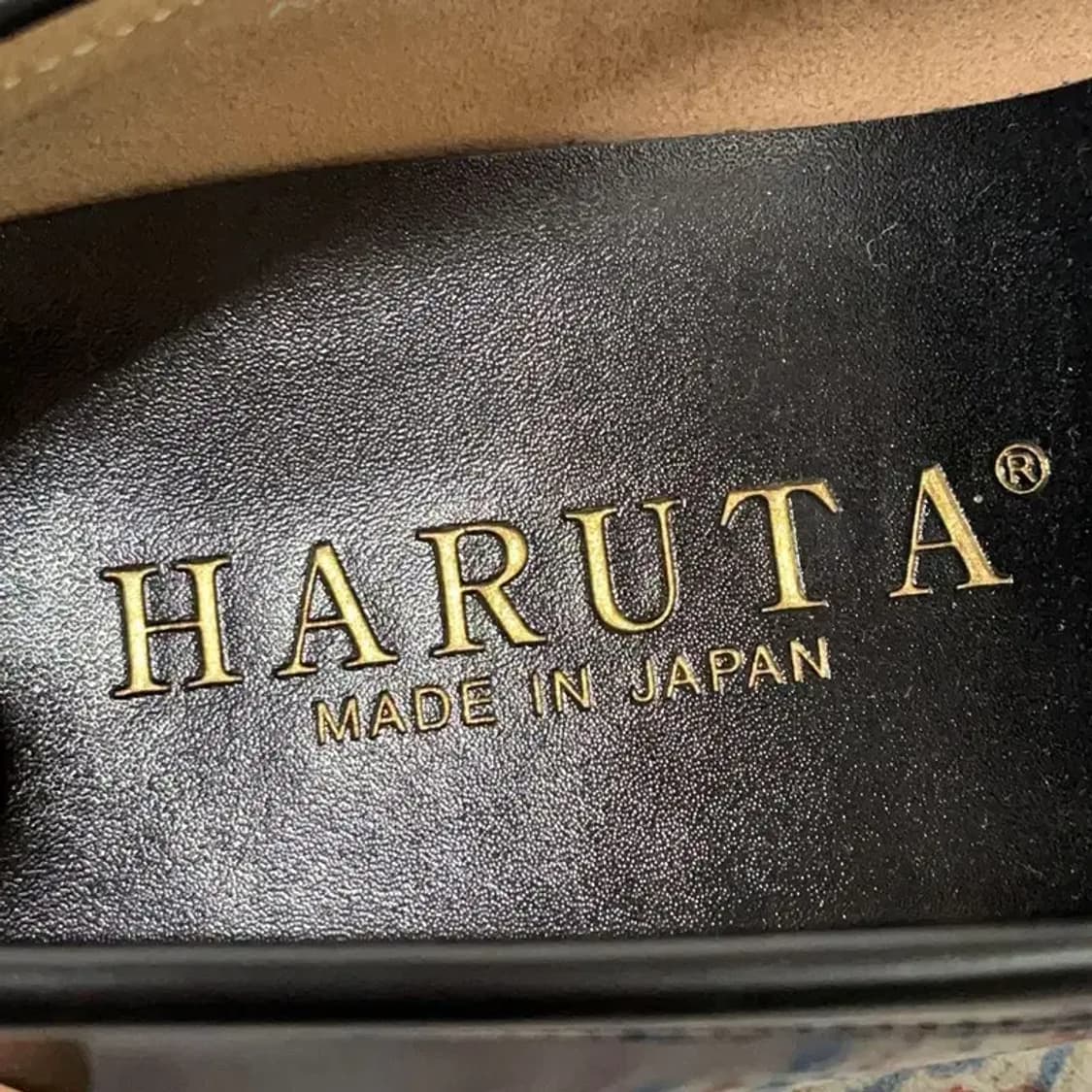 하루타 블랙 페니 로퍼 남자 정장구두 25 E01327 상품이미지6