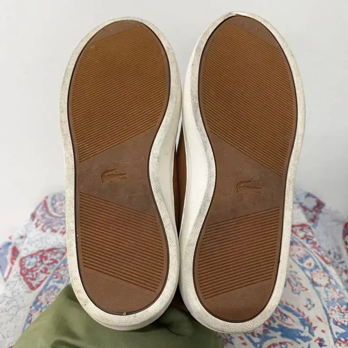 팀버랜드 브라운 가죽 여자 스니커즈 UK3 E01306 상품이미지4