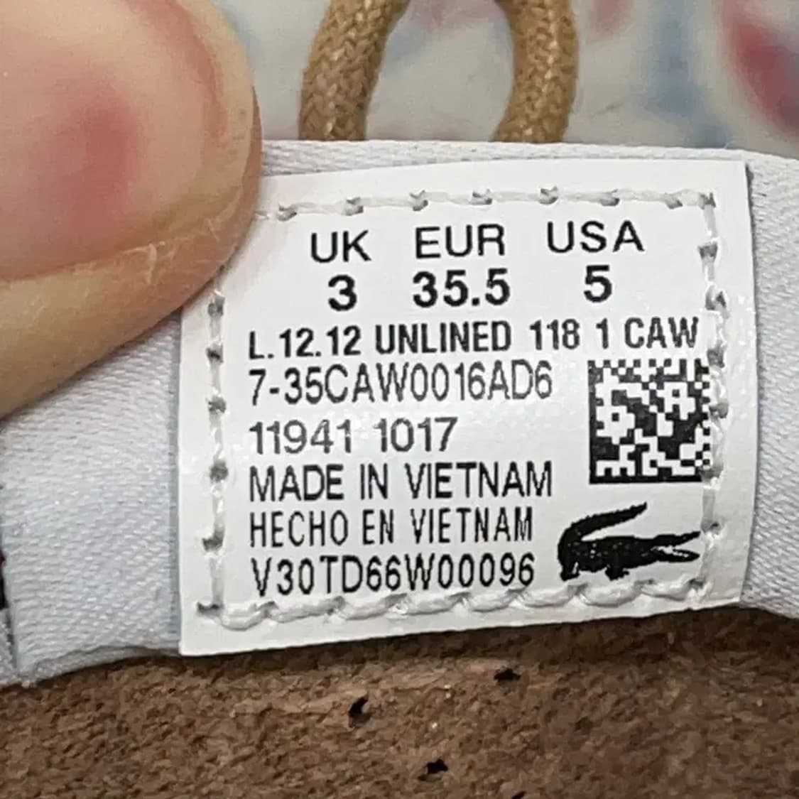 팀버랜드 브라운 가죽 여자 스니커즈 UK3 E01306 상품이미지6