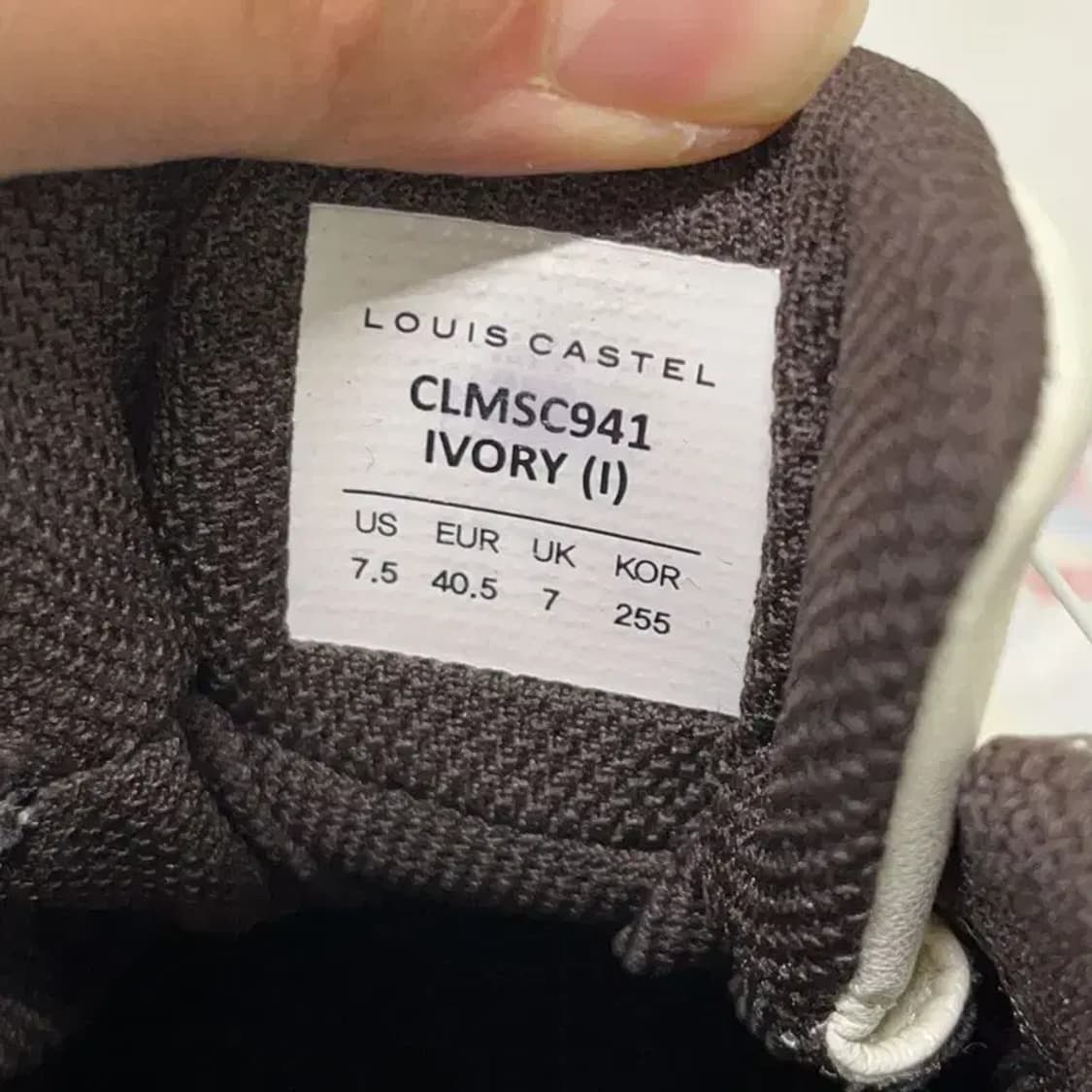 루이까스텔 남자 골프화 255 E01307 상품이미지5