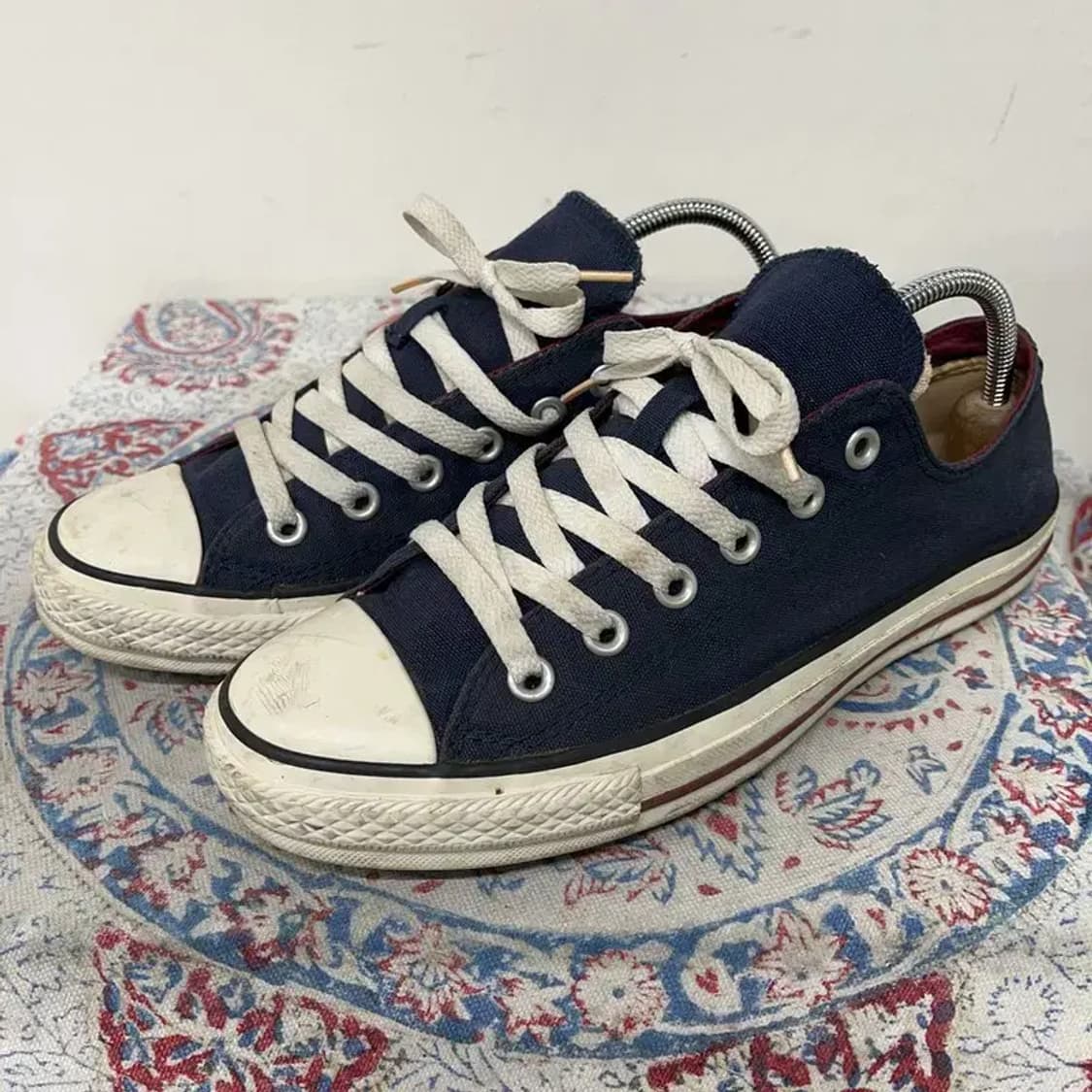 컨버스 척테일러 올스타 네이비 로우 스니커즈 260 E01308 상품이미지1