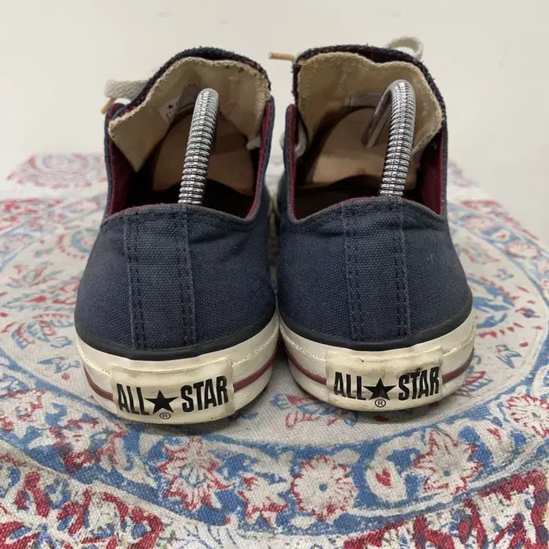 컨버스 척테일러 올스타 네이비 로우 스니커즈 260 E01308 상품이미지2