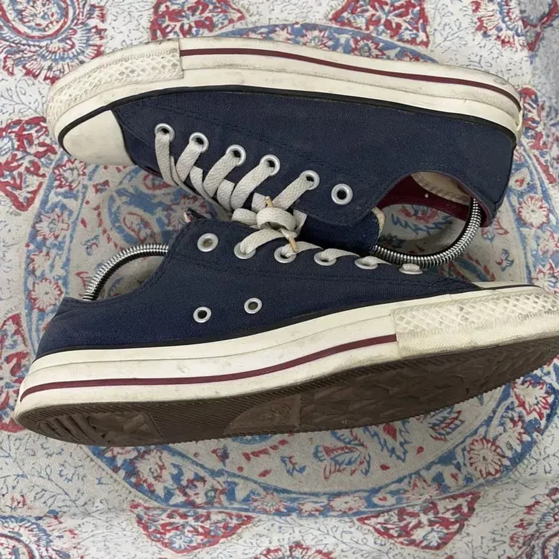 컨버스 척테일러 올스타 네이비 로우 스니커즈 260 E01308 상품이미지3