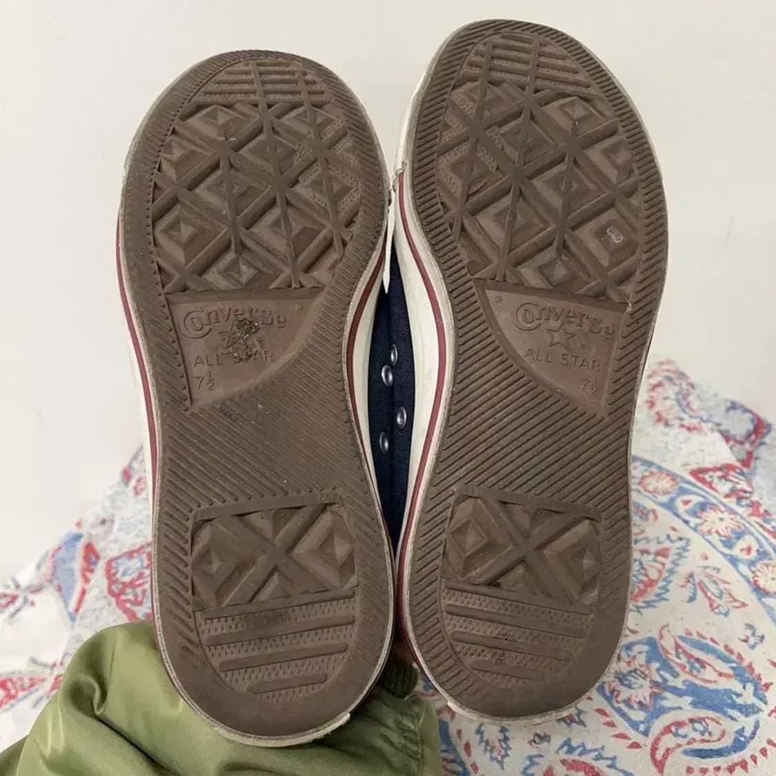 컨버스 척테일러 올스타 네이비 로우 스니커즈 260 E01308 상품이미지4