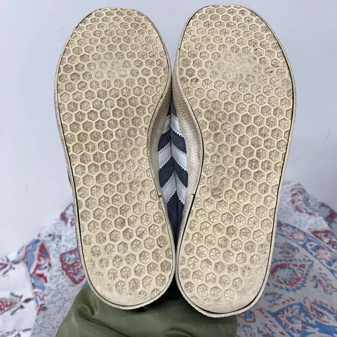 아디다스 가젤 스웨이드 트레이스 블루 스니커즈 230 E01310 상품이미지4