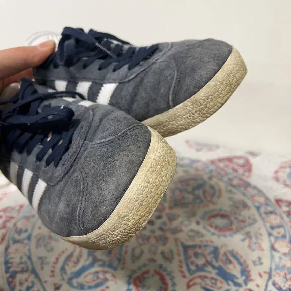 아디다스 가젤 스웨이드 트레이스 블루 스니커즈 230 E01310 상품이미지6