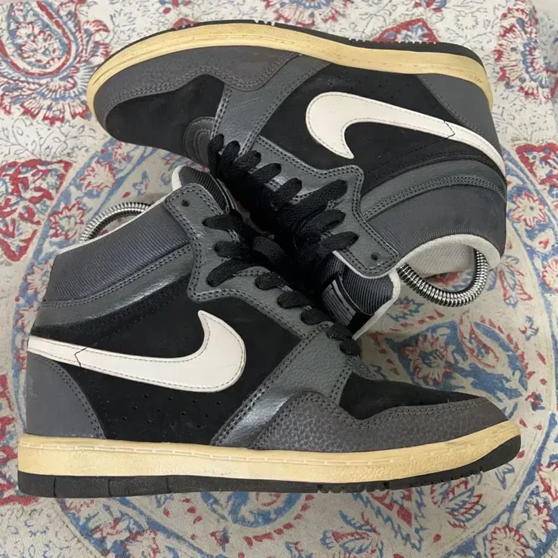 나이키 에어포스 스카이 하이 스니커즈 키높이 신발 235 E01315 상품이미지3