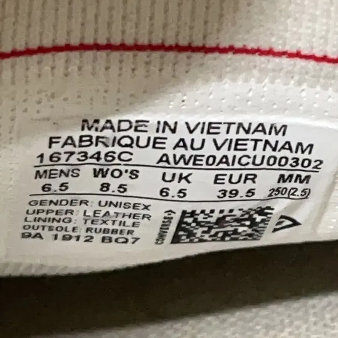 컨버스 척70 러브 피어슬리 스니커즈 250 E01328 상품이미지5