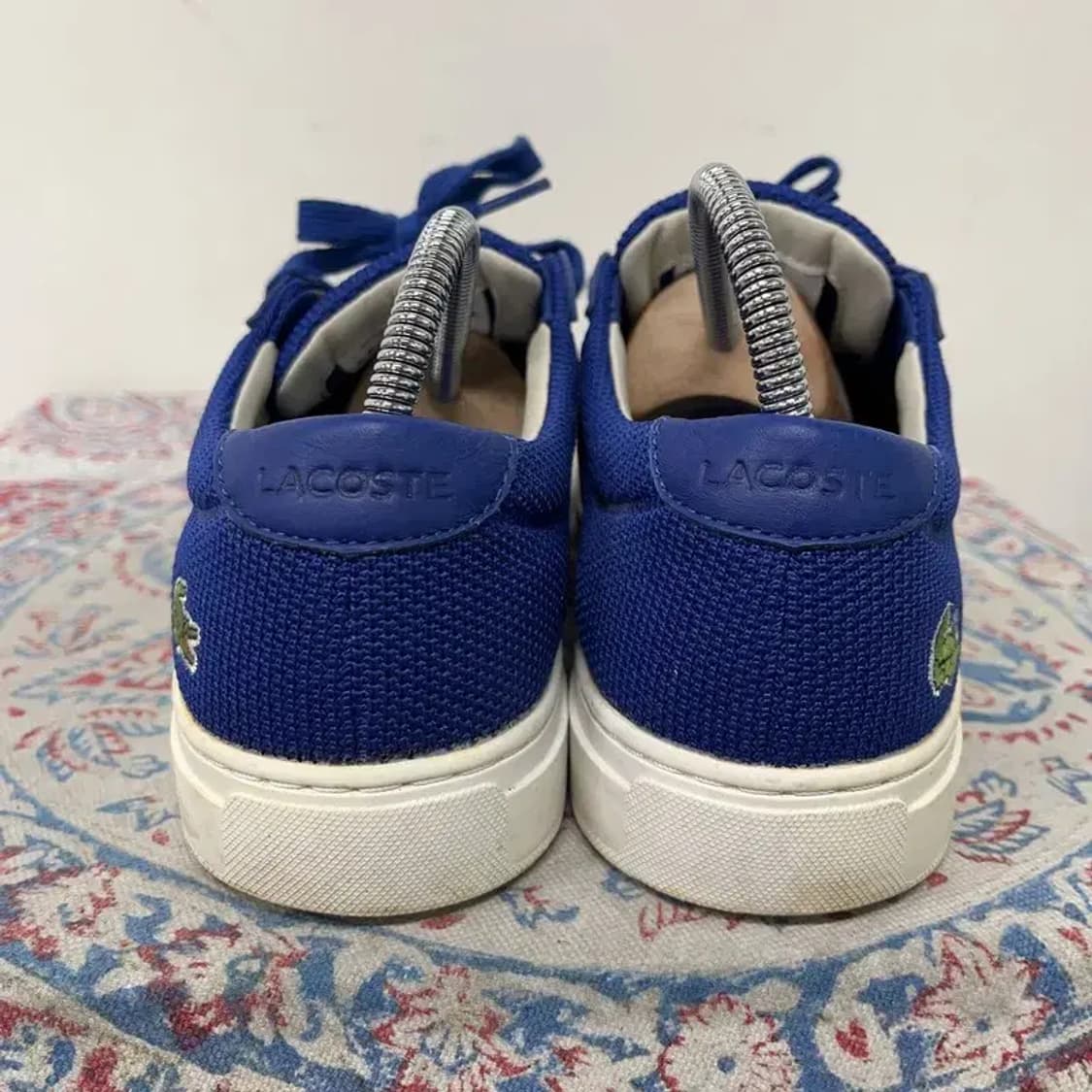 라코스테 캐주얼 블루 스니커즈 운동화 UK7 E01331 상품이미지2