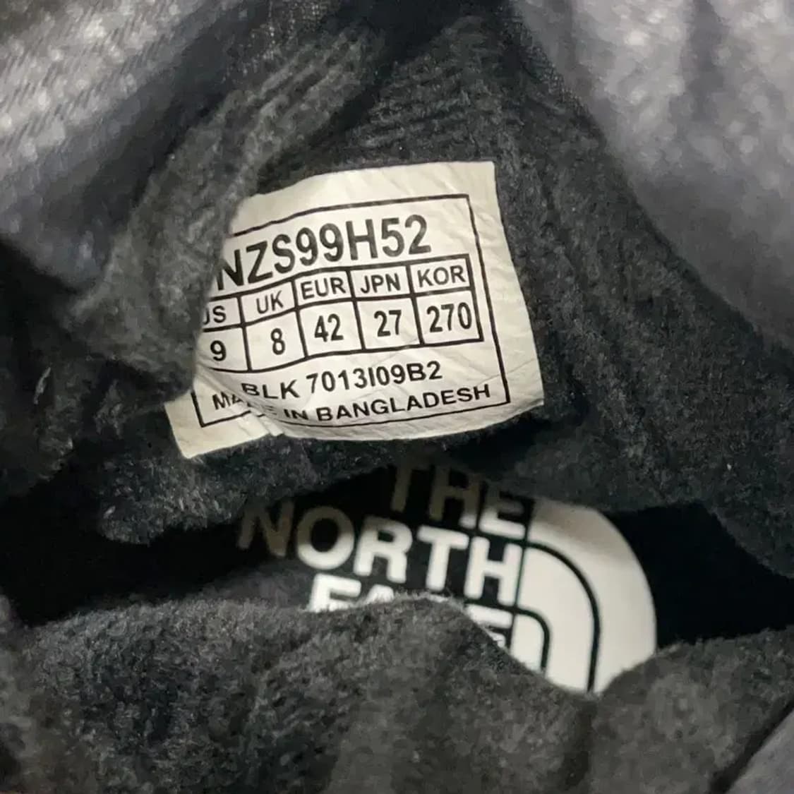 노스페이스 화이트라벨 부띠 패딩신발 방한 부츠 270 E01333 상품이미지5