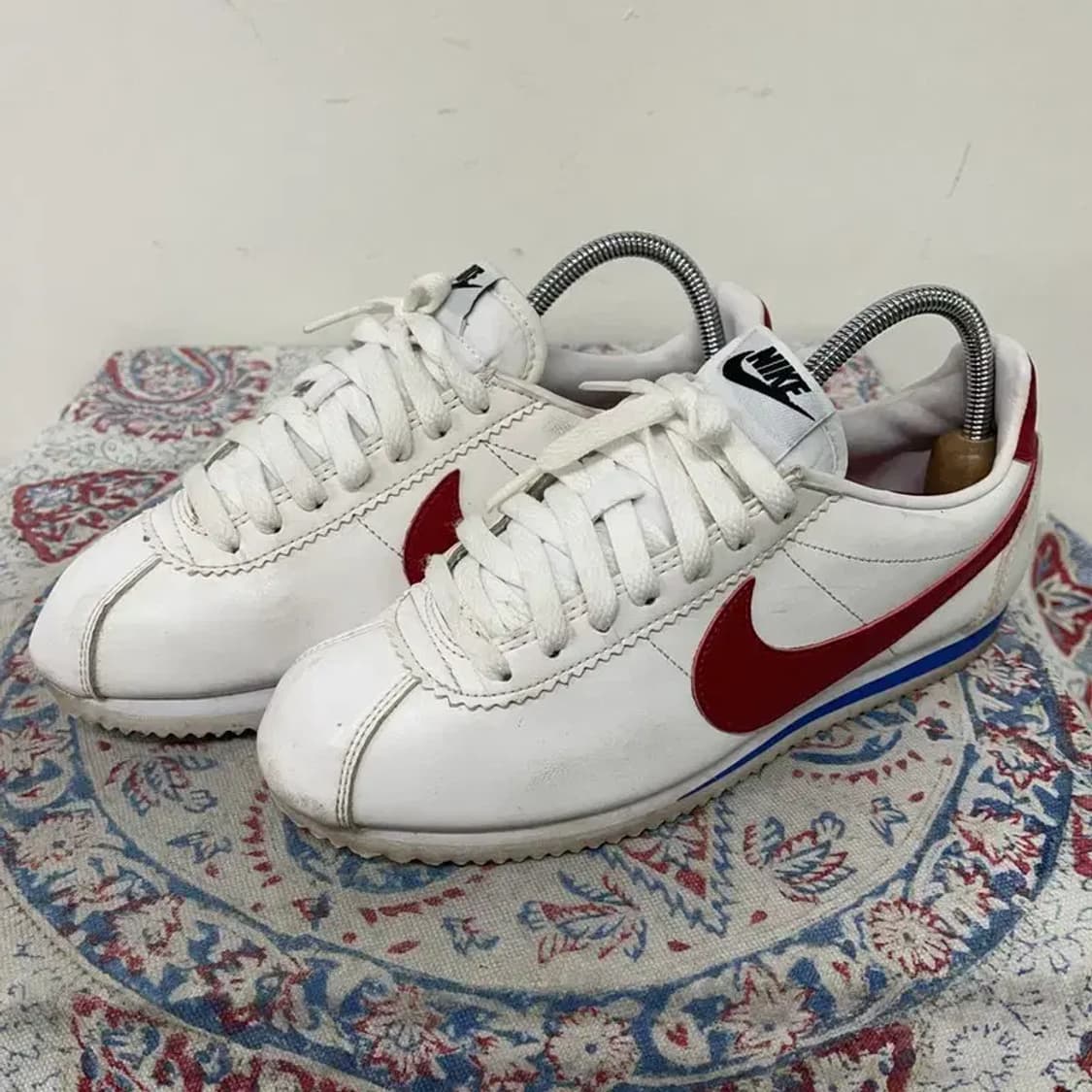 나이키 코르테즈 레더 빨파 스니커즈 신발 245 E01335 상품이미지1