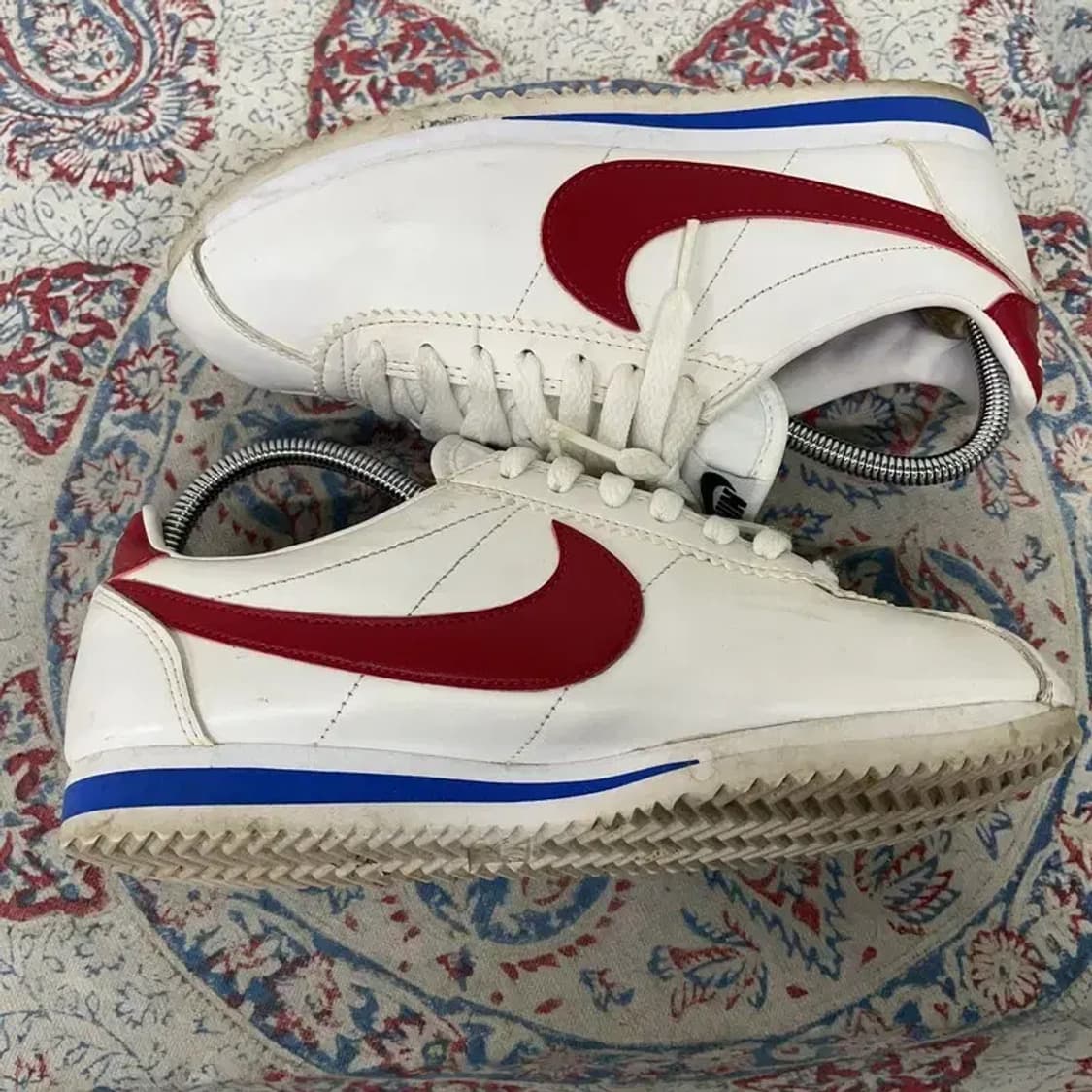 나이키 코르테즈 레더 빨파 스니커즈 신발 245 E01335 상품이미지3