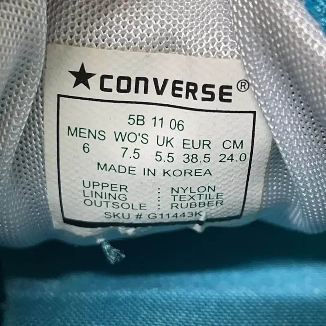 컨버스 로드머신 운동화 러닝화 240 E01339 상품이미지5