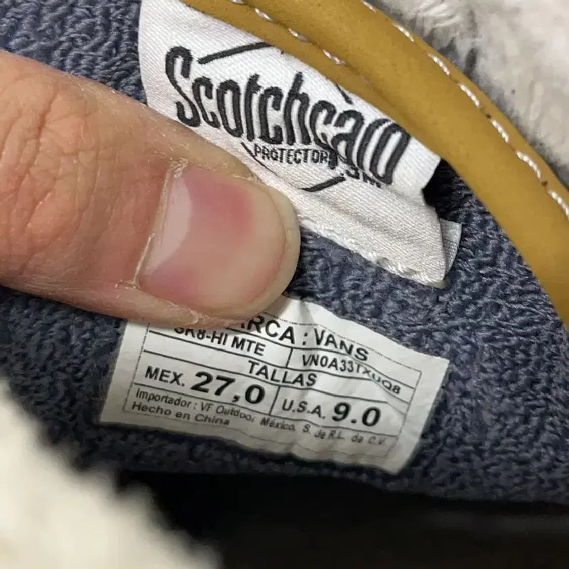 반스 스웨이드 털부츠 하이 스니커즈 270 E01346 상품이미지5