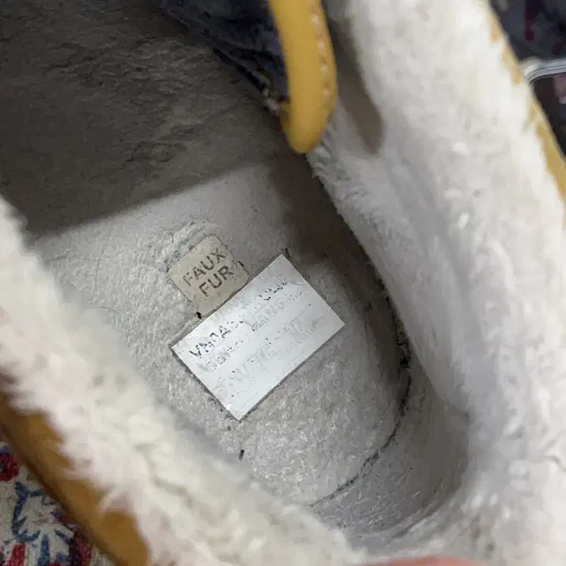 반스 스웨이드 털부츠 하이 스니커즈 270 E01346 상품이미지6