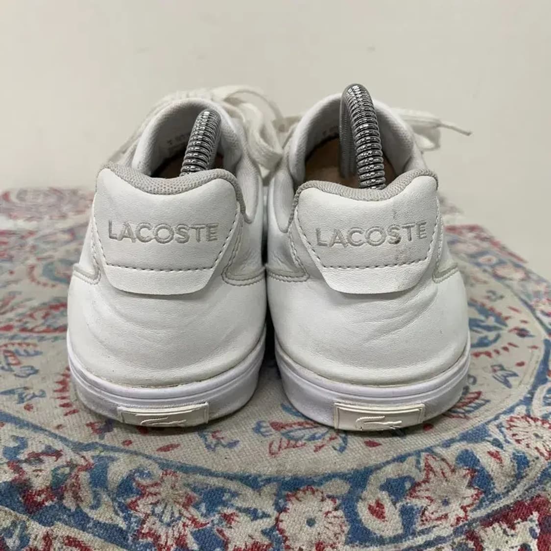 라코스테 르론드 프로 화이트 스니커즈 단화 UK6 E01358 상품이미지2