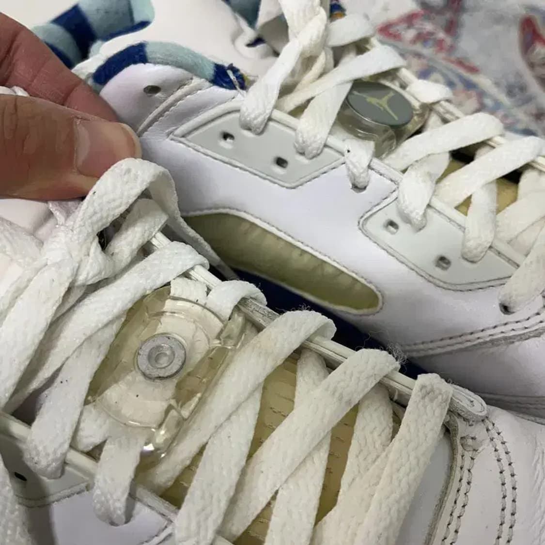 나이키 에어조던 5 로우 골프 그레이프 아이스 골프화 270 E01342 상품이미지6