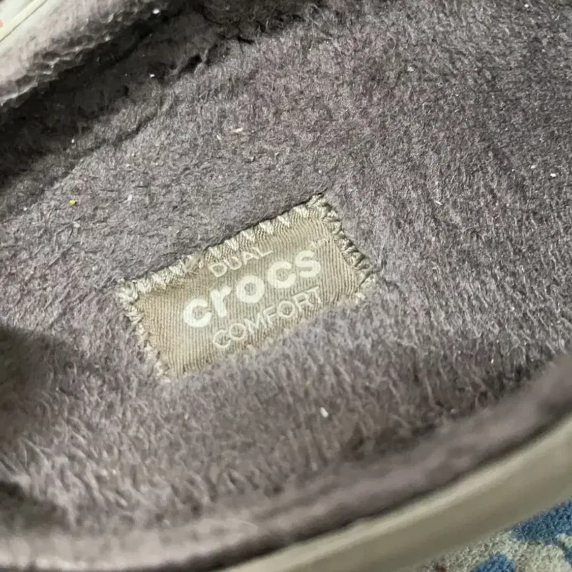 크록스 윈터 클로그 슬립온 털슬리퍼 W9 E01376 상품이미지5