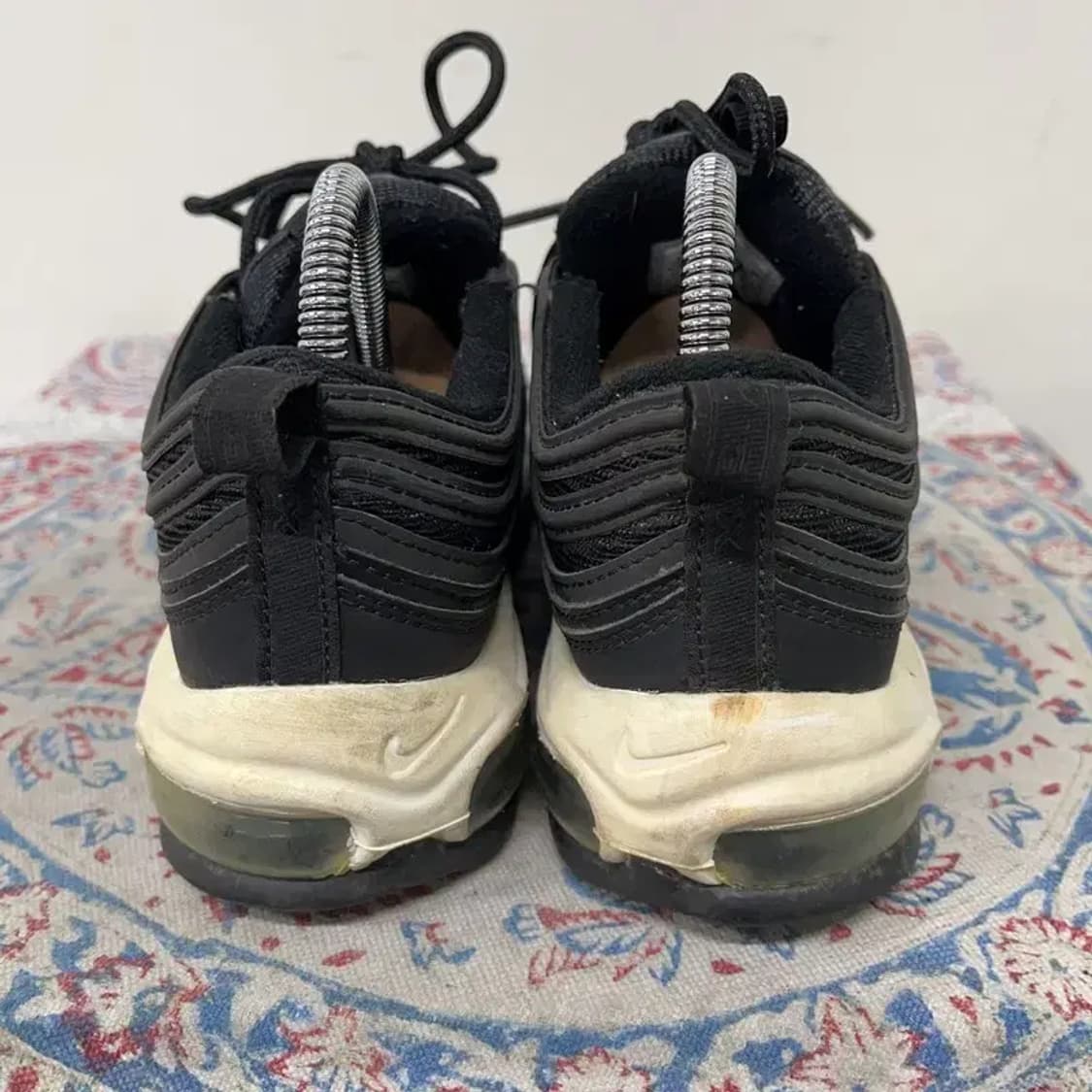 나이키 에어맥스 97 검흰 운동화 런닝화 235 E01366 상품이미지2